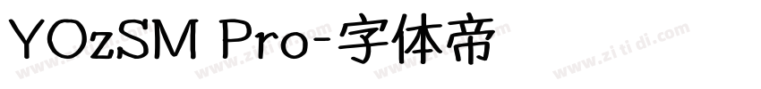 YOzSM Pro字体转换